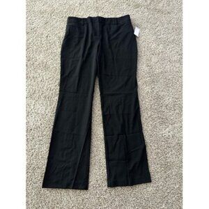BCX Pants Juniors' Size 15 Black Bootcut Trouser Pants Work Wear Casual Faux